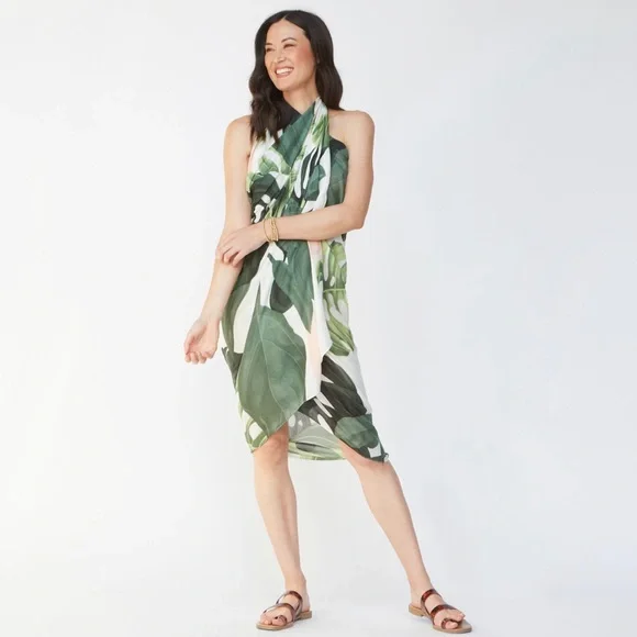 Virginia Wolf Floral Multi Way Wrap - Picture 9 of 12